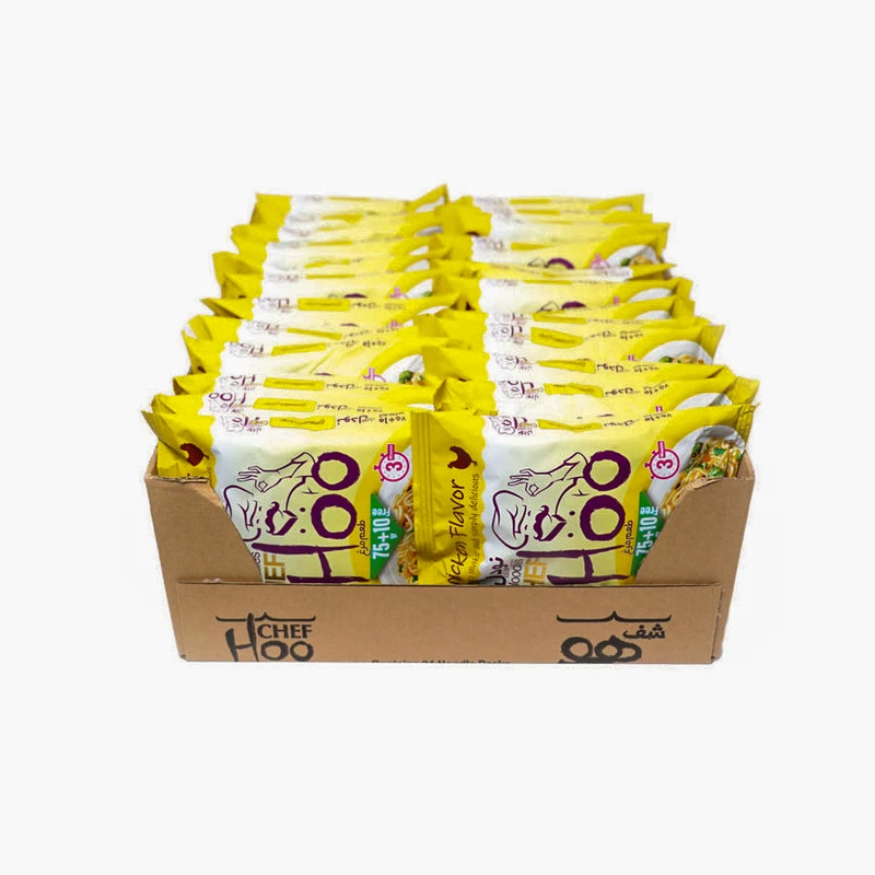 نودل مرغ شف هو - 85 گرم بسته 24 عددی